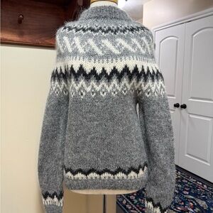 Alafoss 100% Icelandic Wool Sweater.